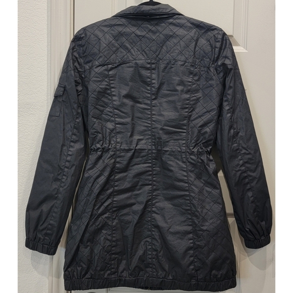 Blanc Noir Anorak Jacket Removable Faux Fur Hood - Picture 8 of 11